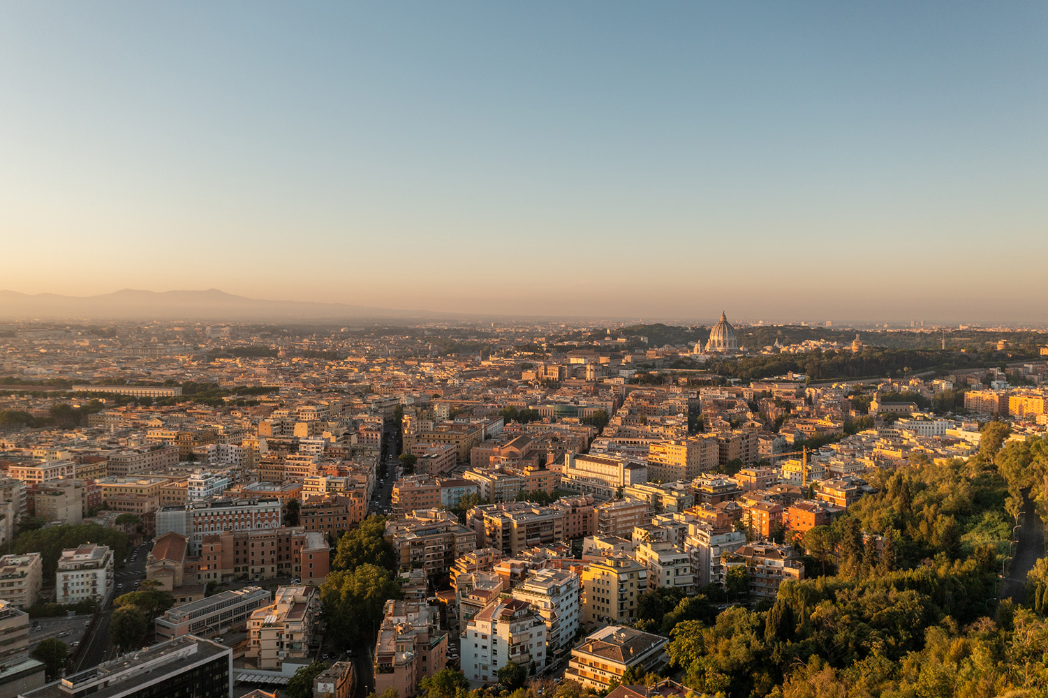 Villa Miani Rom: Heiraten in der Hochzeitslocation mit Blick über Rom 5 Ausblick über Rom von der Luxus Location Villa Miani